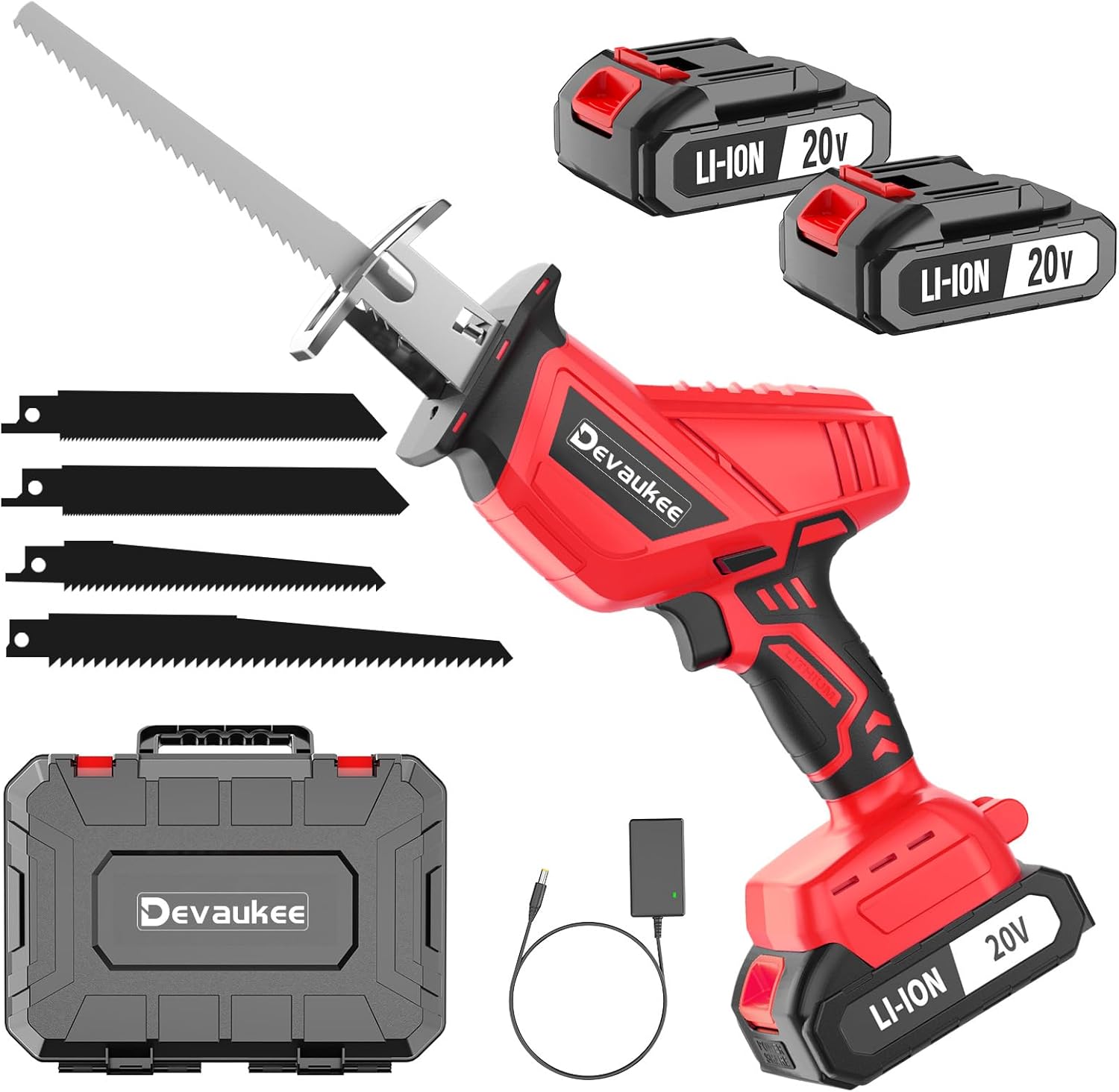 Cordless Reciprocating Saw for Fast Cuts and Easy Handling