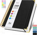 Spiral Notebook 8.5 in x 11 in, 300 Numbered Pages - Hardcover A4