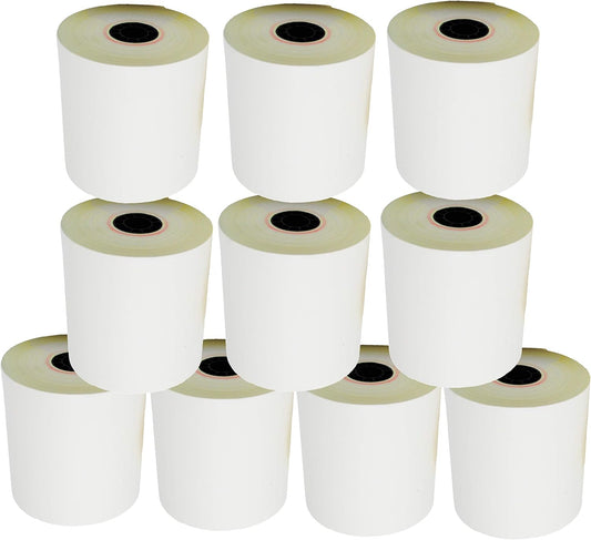 Efficient 2 Ply Carbonless Kitchen Printer Rolls for Star Micronics & VeriFone