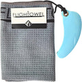 FlighTowel Disc Golf Towel with Innova Destroyer Fob