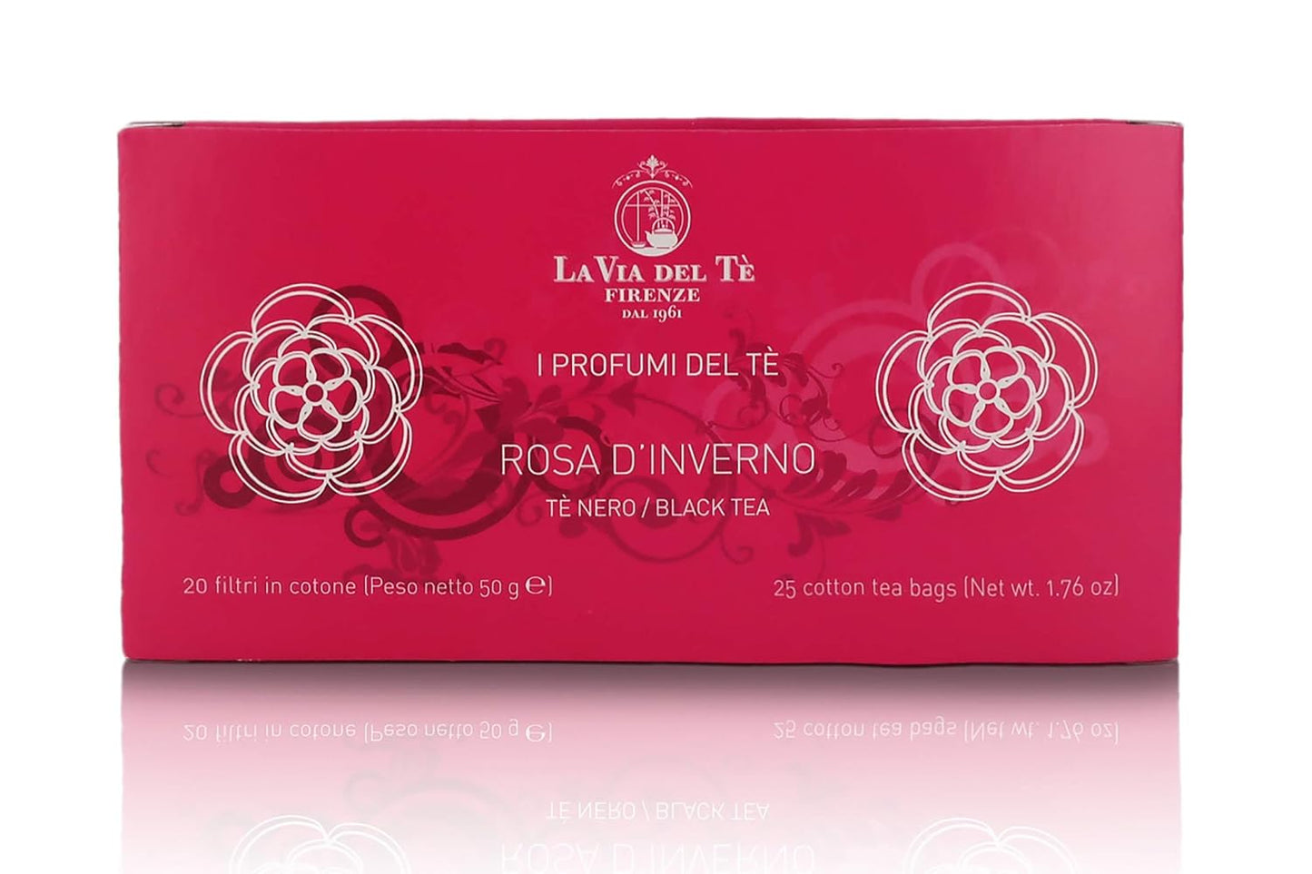 La Via del Te Rosa d'Inverno: Flower Flavoured Tea Blend