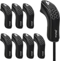 mytag 8PCS Golf Hybrid Iron Covers Set - Protective Knit Head Covers