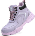 Nasogetch Waterproof Work Boots Steel Toe Boots - Durable Slip