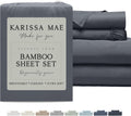 Cooling Bamboo Viscose California King Sheet Set - Silky Deep Pocket