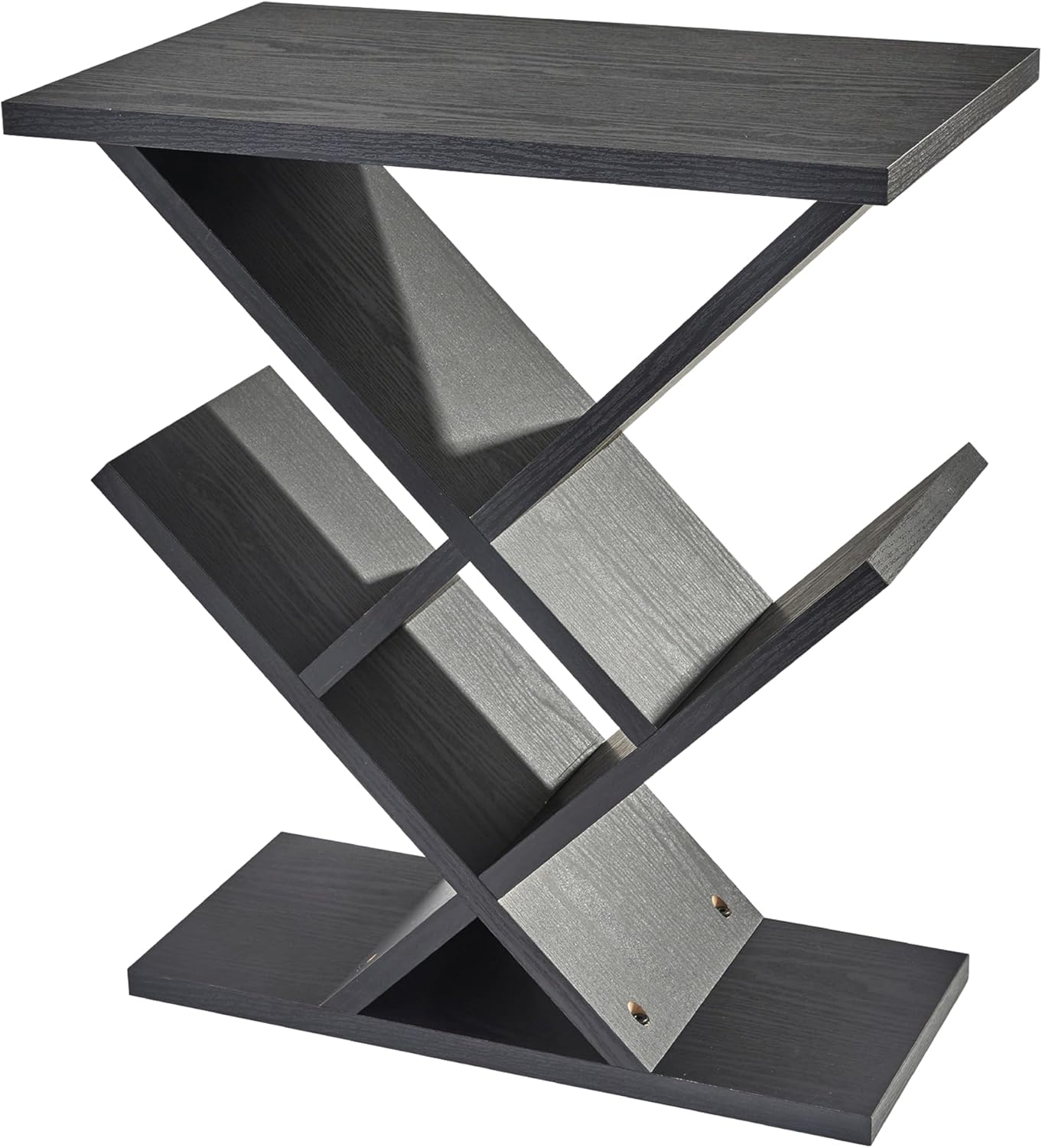Adesso Zig-Zag Accent Table - Stylish Storage Solution