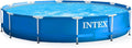 Intex Metal Frame 12 ft x 30 in Round Above Ground Pool - Family Size