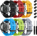 22mm Quick-Fit Silicone Band Compatible with Garmin Fenix 8/7/6/5