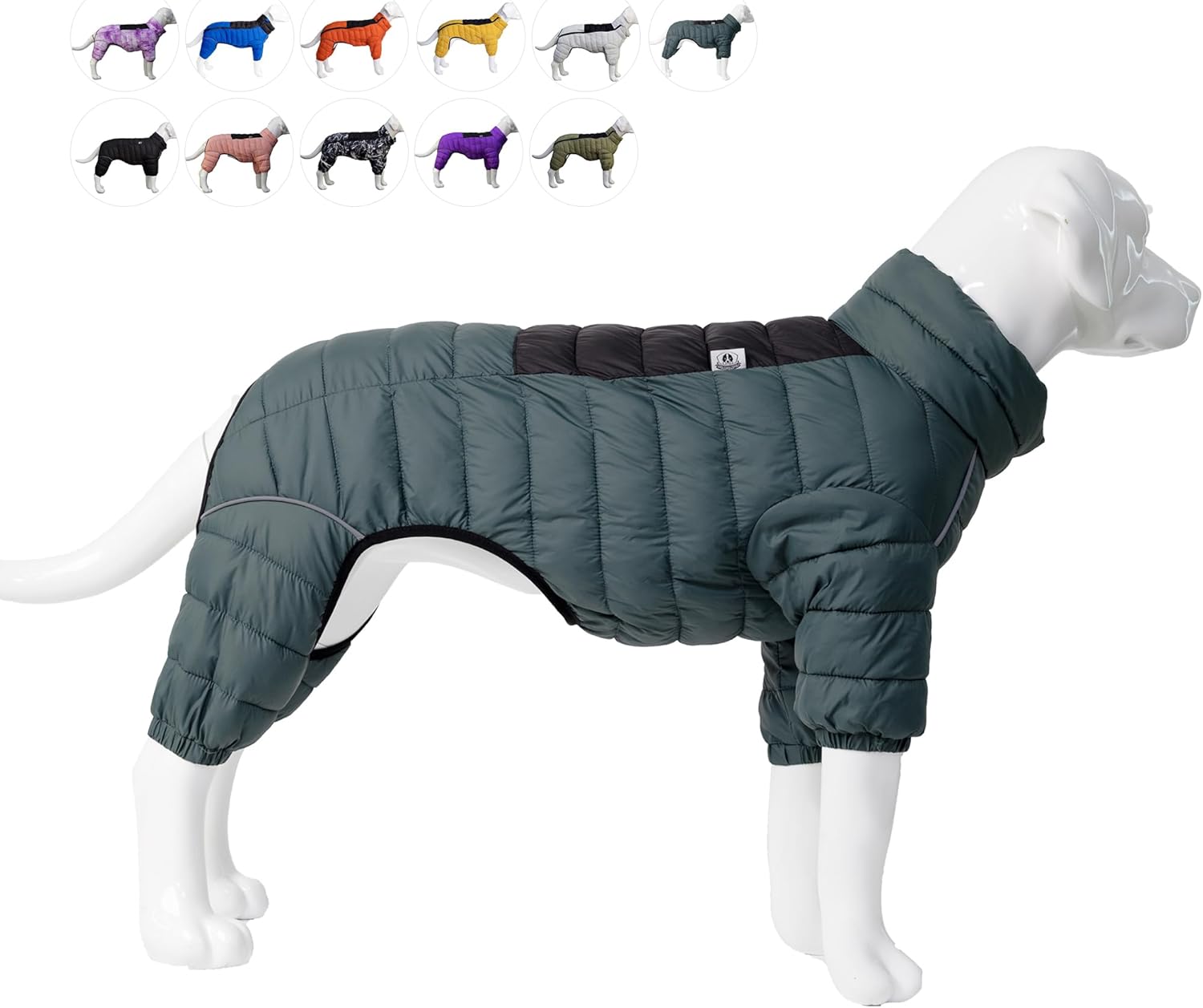 Lovelonglong Dog Coat - Warm Waterproof Windproof Jacket for Dogs