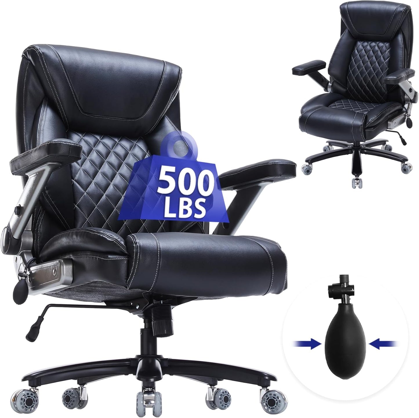 500lbs Big & Tall Ergonomic Office Chair
