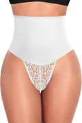 Tummy Control Thong Shapewear for Women - Mid High Waisted Sculpting