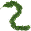 12Ft Christmas Norfolk Pine Garland - Real Touch Winter Greenery