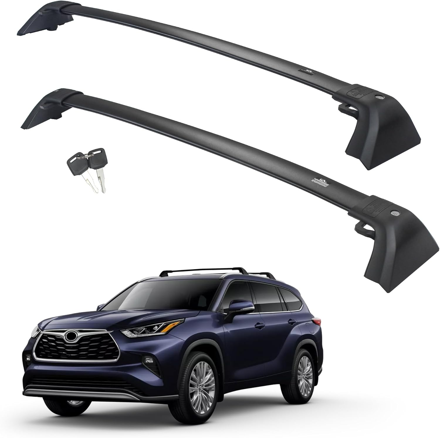 Heavy Duty Roof Rack Cross Bars for Highlander 2020-2025 Models