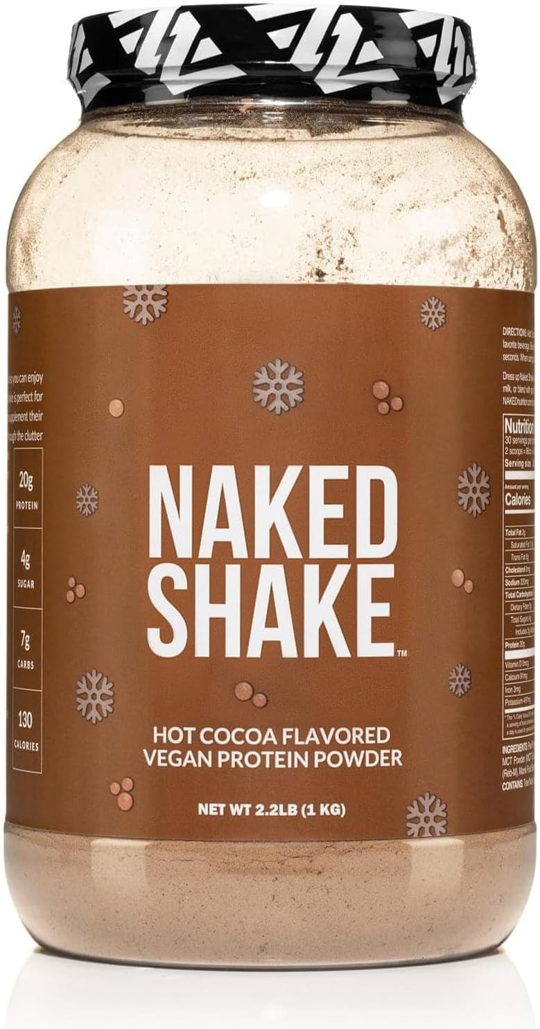 Naked Shake Hot Cocoa Protein Shake - Plant Based Nutrition