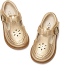Girl Mary Jane Dress Shoes Ballet Flats for Toddler Girls - Easy On