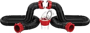 Dominator RV Sewer Hose Kit - 20-Foot with Clearview Adapter