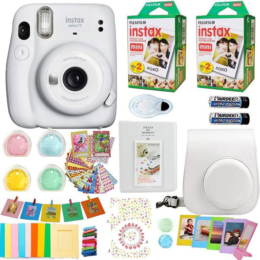 Capture Memories Bundle: Fujifilm Instax Mini 11 Camera + 40 Film Sheets