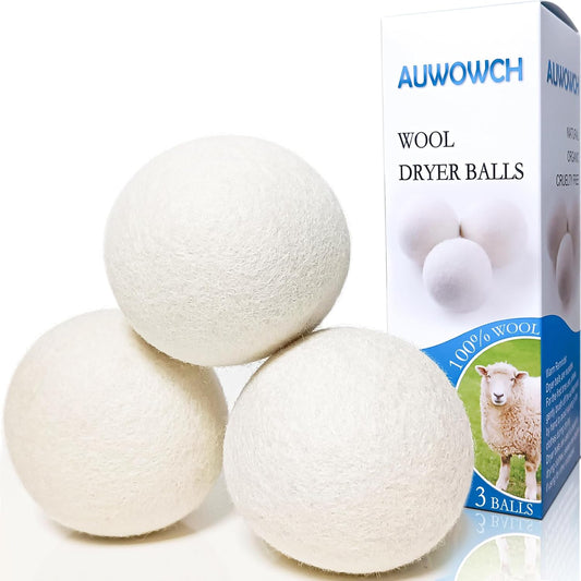 Natural XL Dryer Balls - Eco-Friendly Fabric Softener