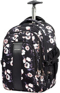 KROSER Laptop Rolling Backpack 17 in - Checkpoint Friendly Travel Bag