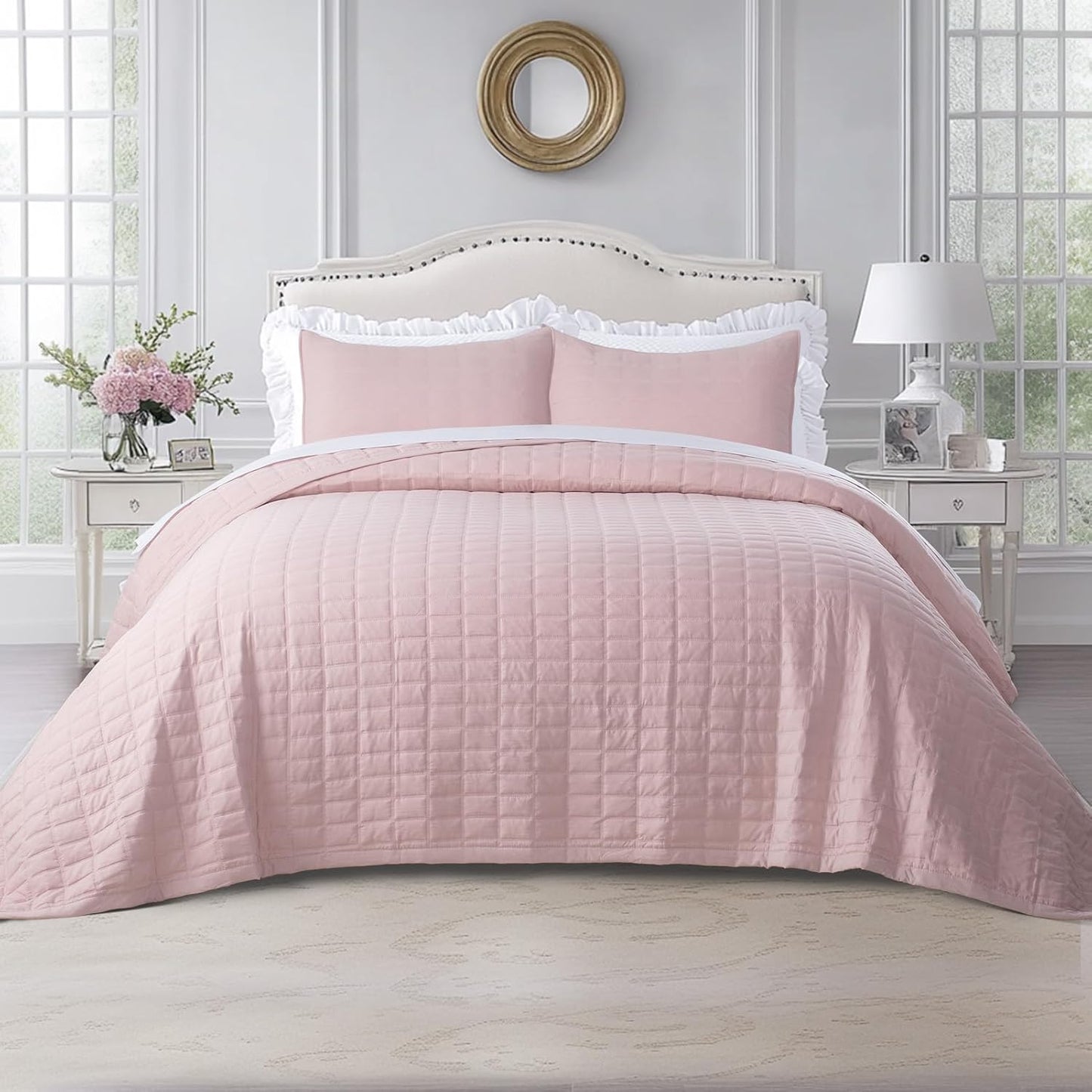 KASENTEX King XL Quilt Set for All-Season Comfort and Style