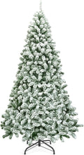 Snow Flocked 7.5FT Christmas Tree - Full, Easy Assemble