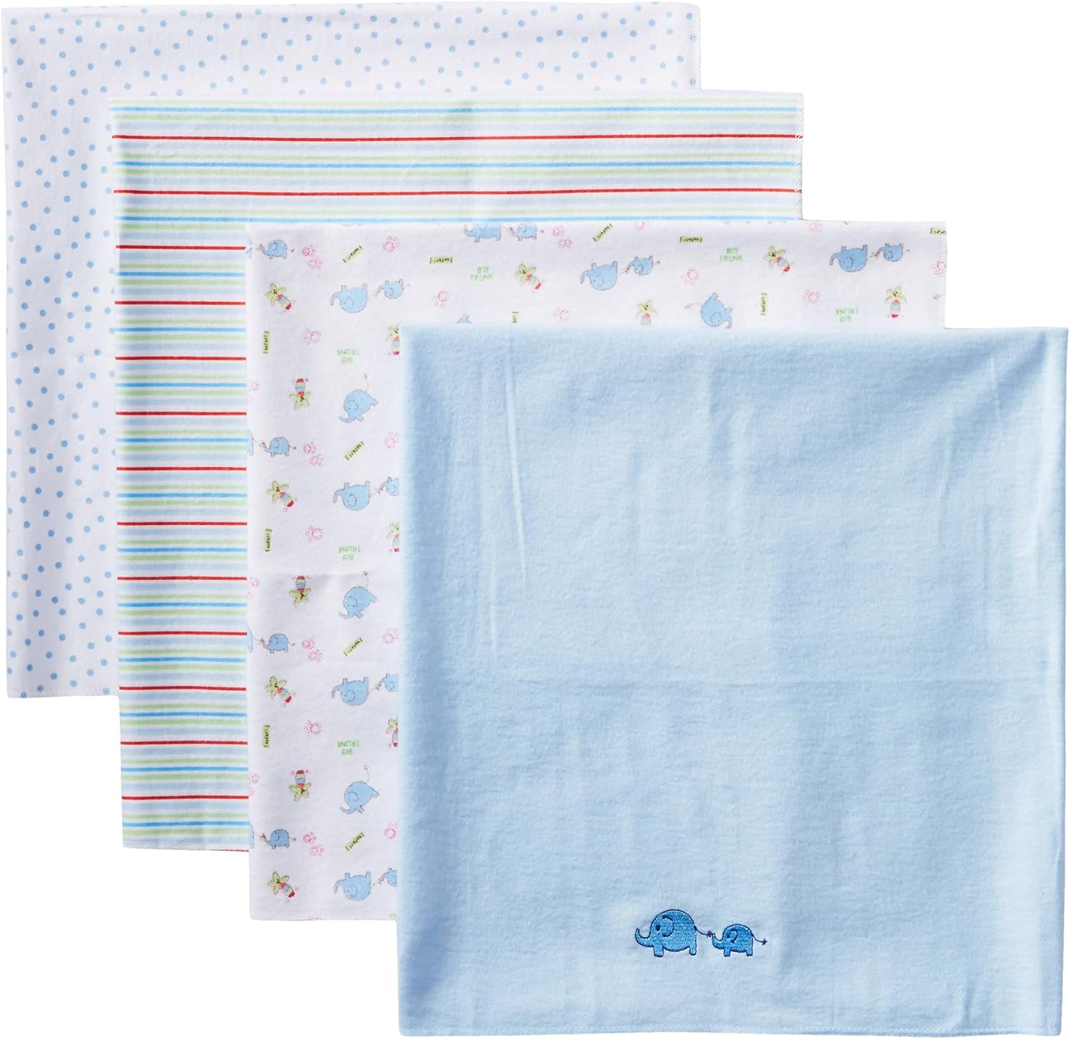 Cozy 100% Cotton Baby Receiving Blanket Set
