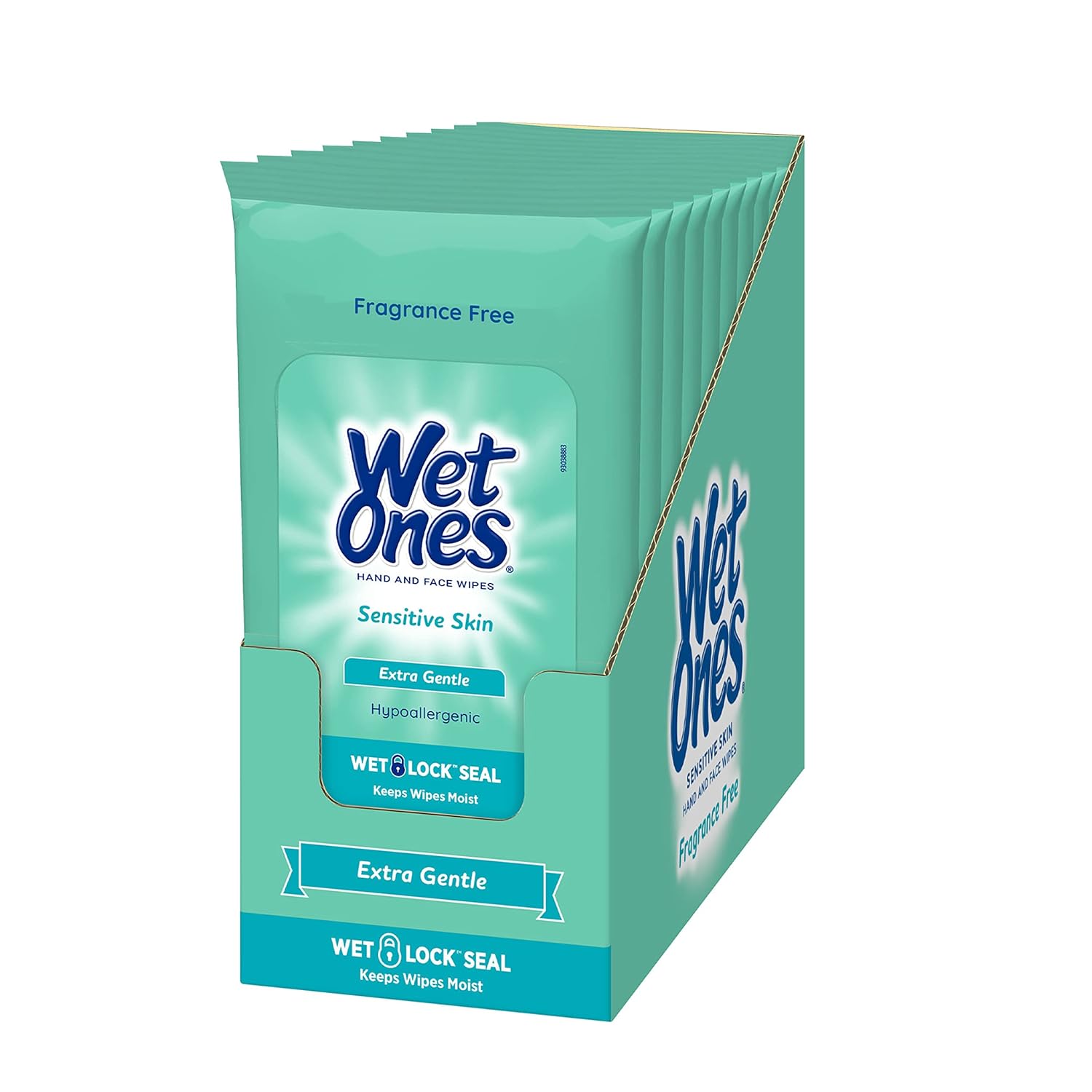 Sensitive Skin Travel Hand & Face Wipes | 20 ct (10 pk)