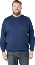 KingSize Men's Big & Tall Fleece Crewneck Sweatshirt - Cozy