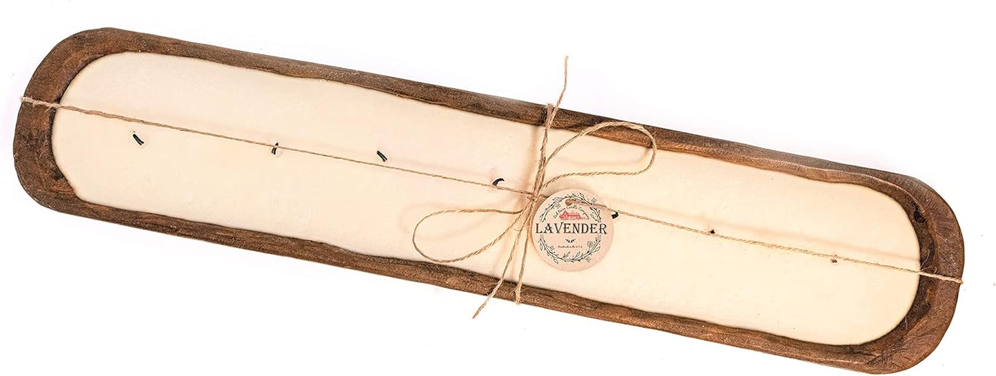 Wood Dough Bowl Candles - 100% Natural Soy Wax & Essential Oils