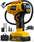 KeenPower 160PSI Tire Inflator: 2X Faster Pumping