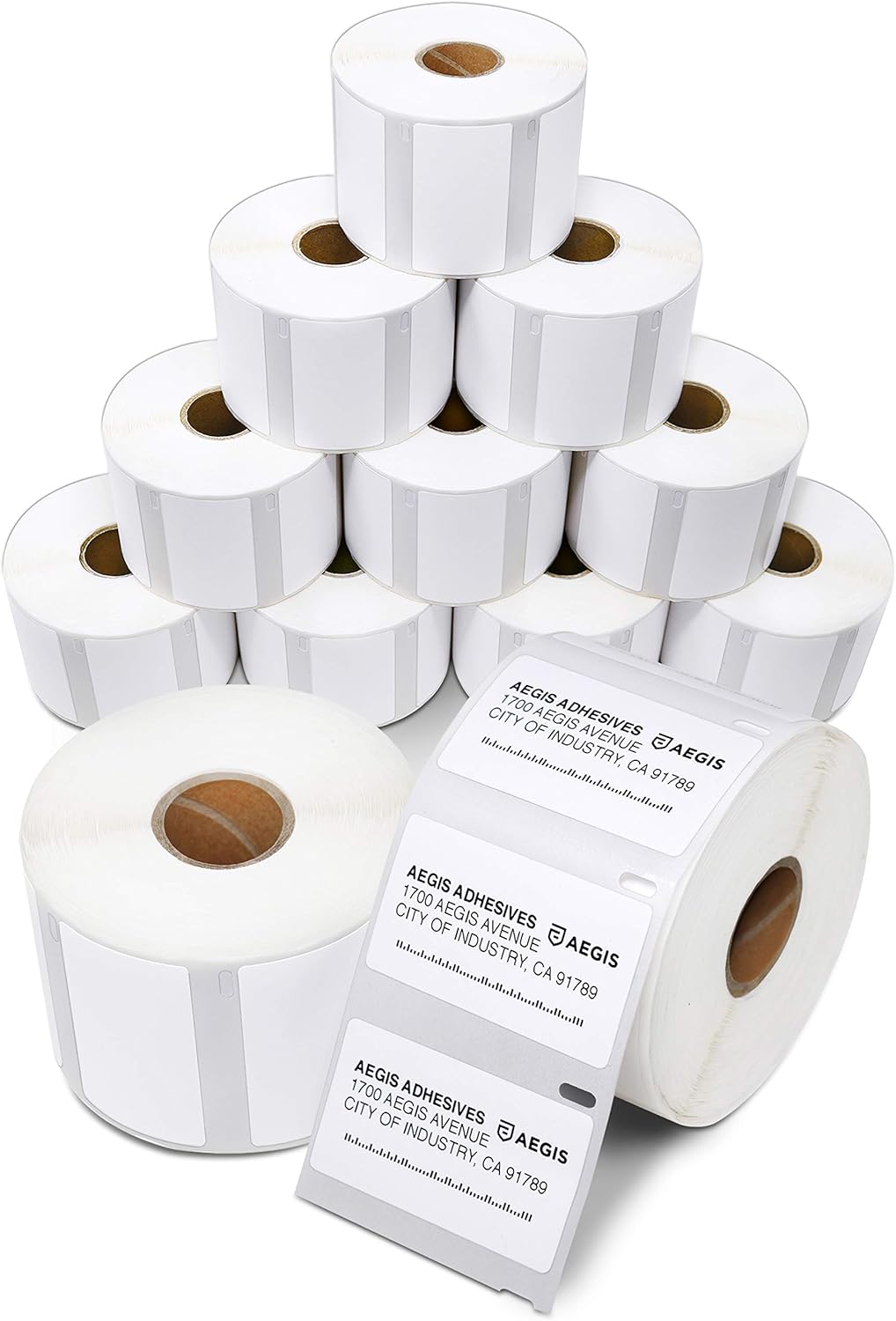 Aegis Adhesives Direct Thermal Labels for DYMO 30334 Printers