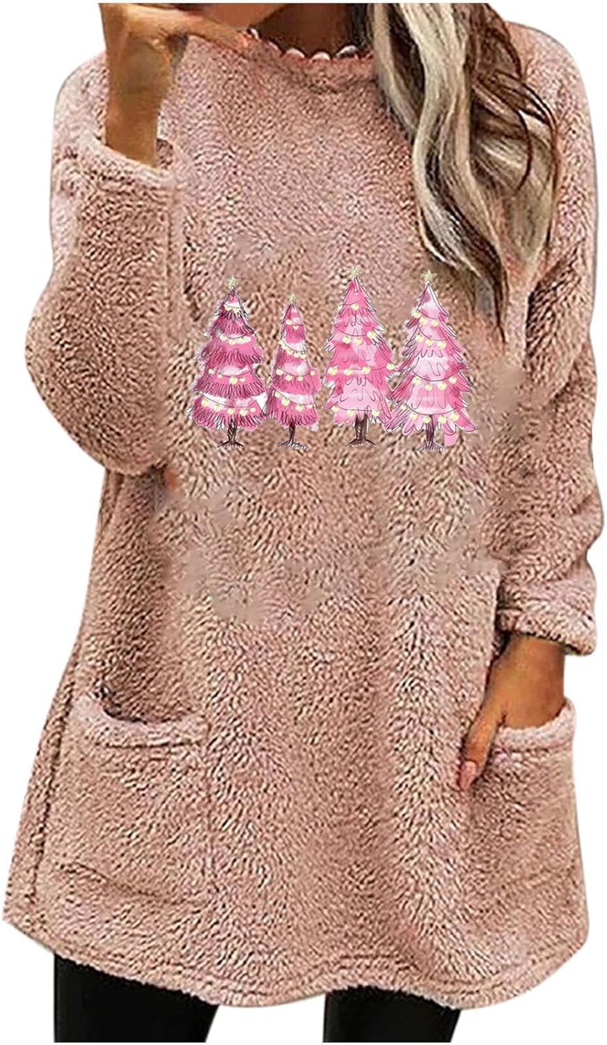 Fleece-Lined Christmas Sweater by Cethrio