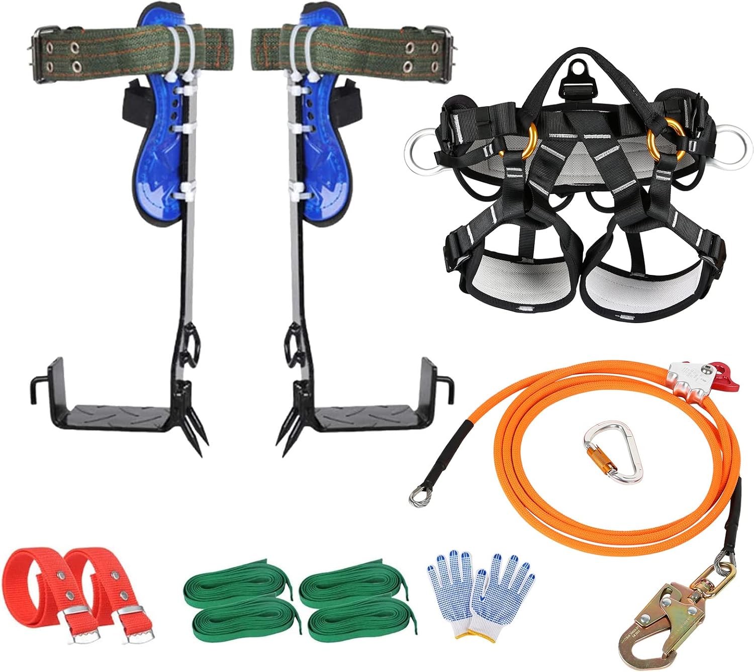 Adjustable Tree Climbing Spurs for Outdoor Adventure