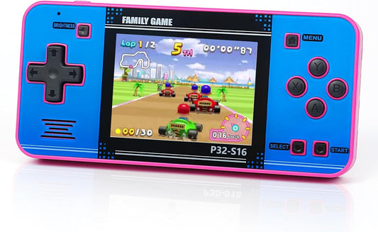 Handheld Game for Kids with 220 Built-in 32-bit Video Games