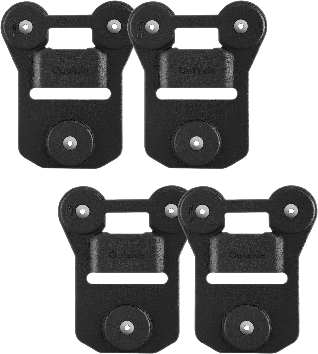 Universal Magnetic Suction Clip for Body Cameras - 2Packs