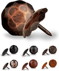 1.25 in Round Head Iron Clavos Decorative Nails - Rustic Strength