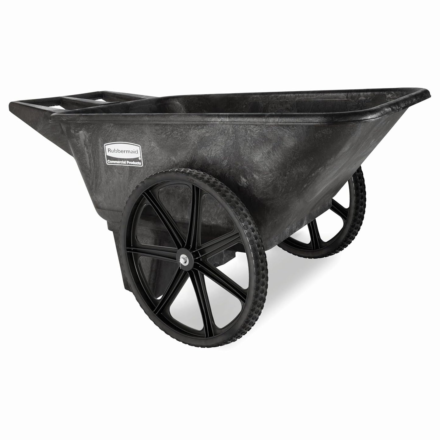 Rubbermaid Commercial 8.75 Cubic Foot Yard Cart for Easy Use