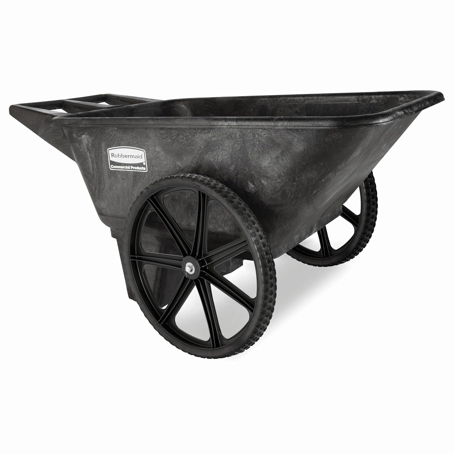 Rubbermaid Commercial 8.75 Cubic Foot Yard Cart for Easy Use