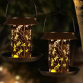 Bird Feeders for Outdoors Dragonfly Solar Lanterns - Decorative Solar