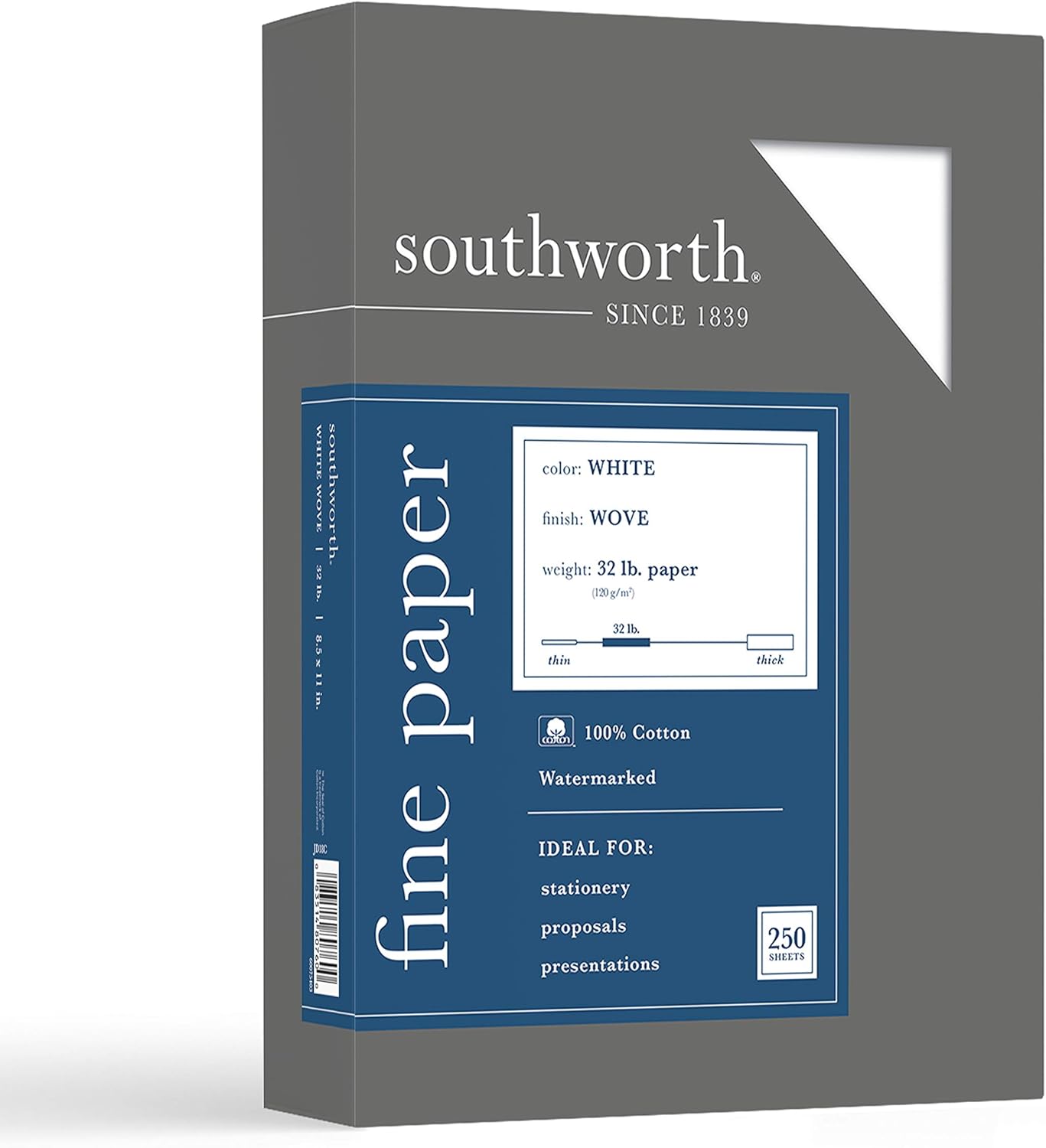 100% Cotton Business Paper for Professional Correspondence