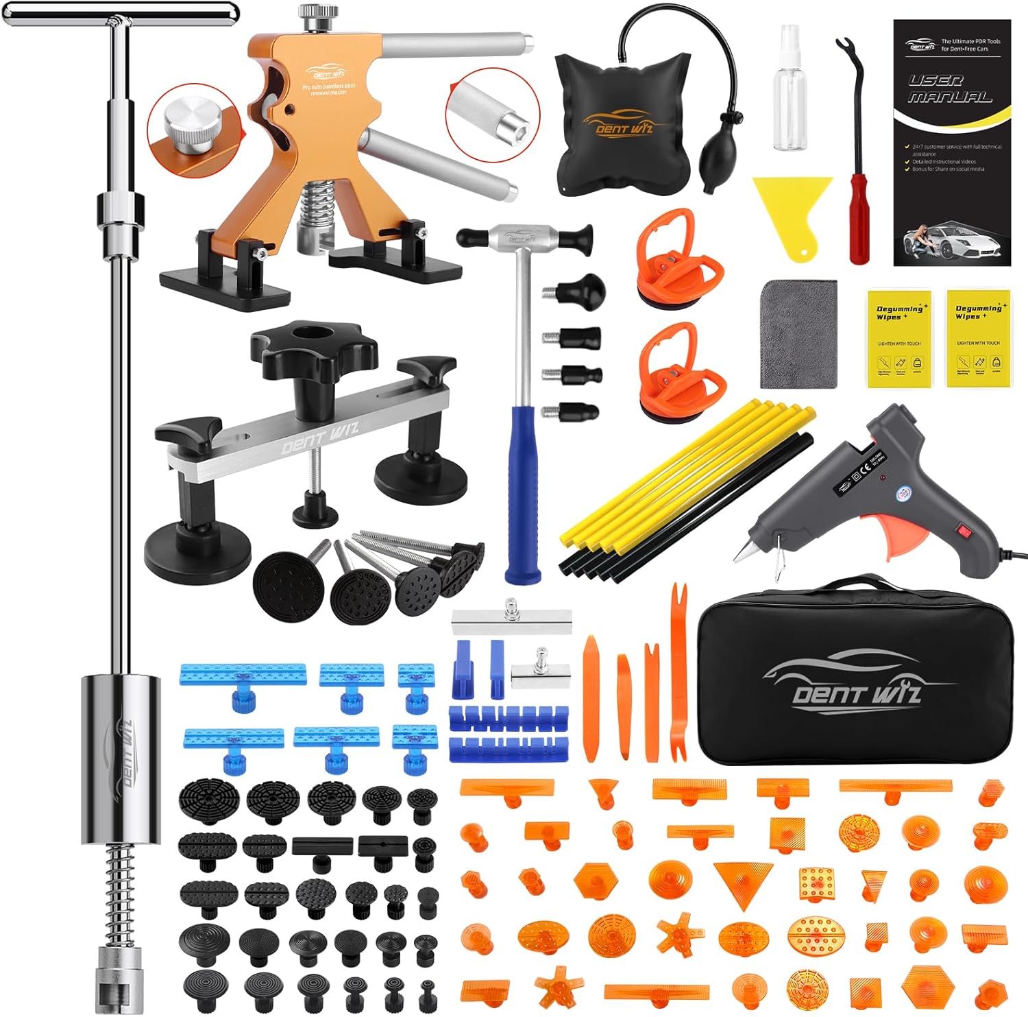 Paintless Dent Repair Kit for Hail Damage and Door Dings