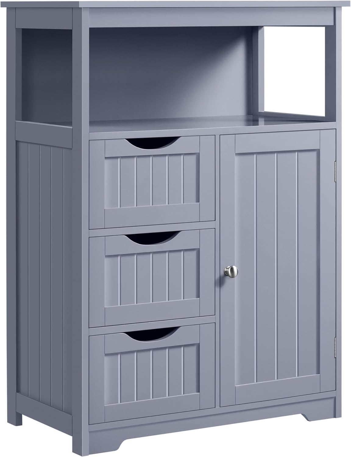 Yaheetech Bathroom Storage Cabinet with Adjustable Shelf and Drawers