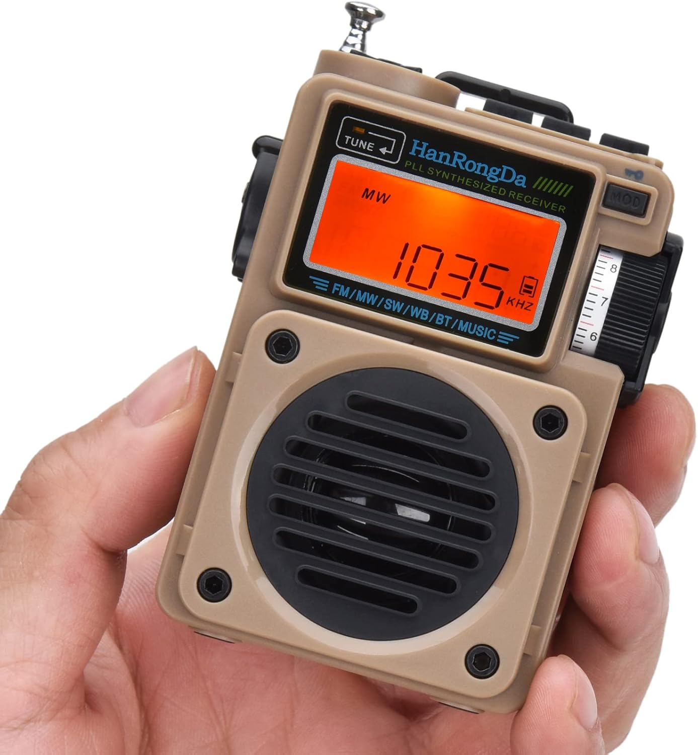 Bluetooth Speaker and Digital Radio with NOAA Alerts for Camping