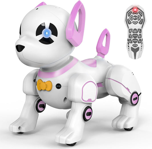 Interactive RC Dog Toy - Smart & Programmable Fun!