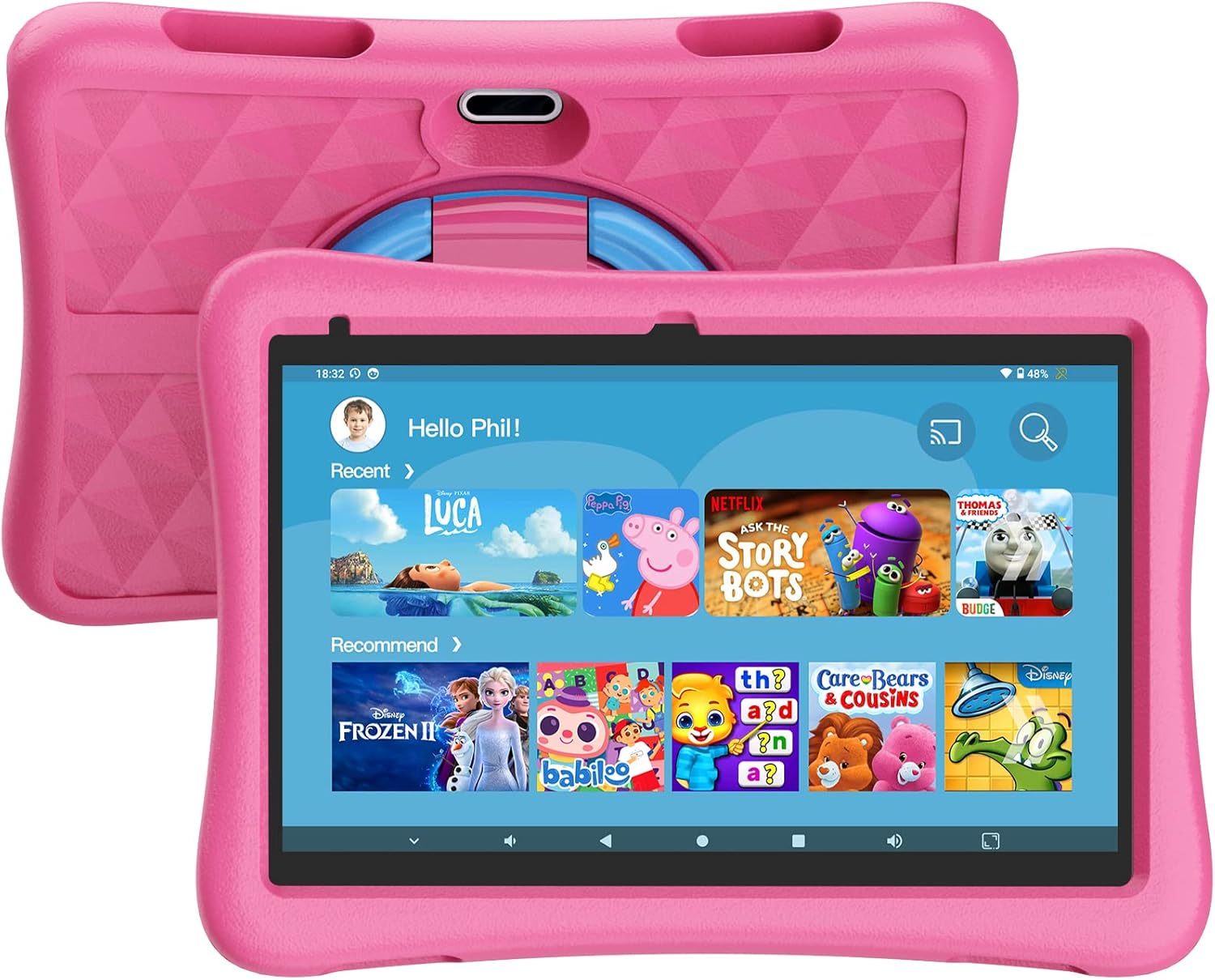 Kids Tablet with 10 inch HD Screen and Parental Controls