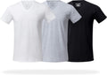 Slim Fit V-Neck T-Shirts 3-Pack - Super Soft Performance Tees Thieves
