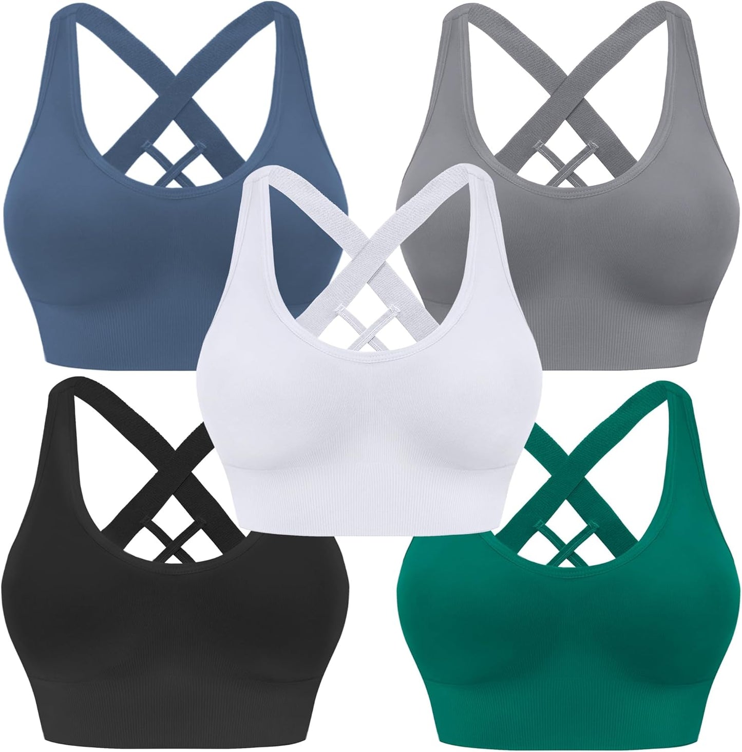 High Impact Sports Bras for Women by BLUELILY - Comfort & Style
