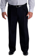 Men's Iron Free Premium Khaki Classic Fit Pleat Front Pant - Easy