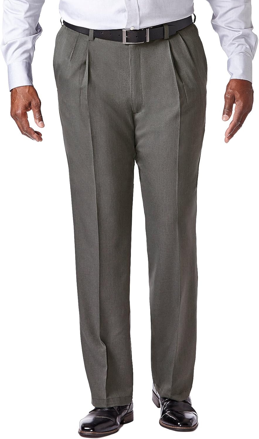 Haggar Men's Cool 18 Pro Classic Fit Pleat Front Pants Review