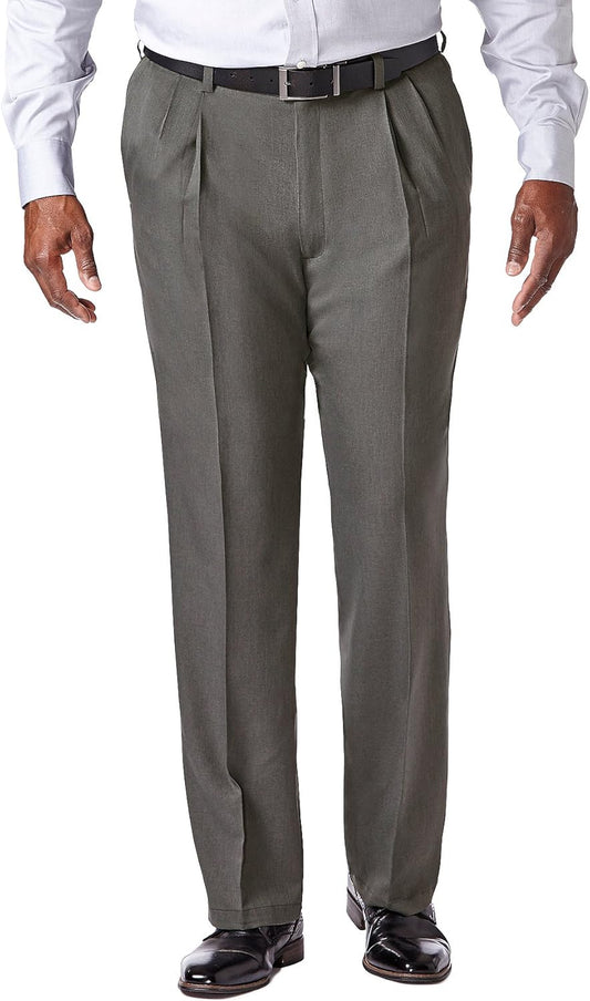 Haggar Men's Cool 18 Pro Classic Fit Pleat Front Pants Review