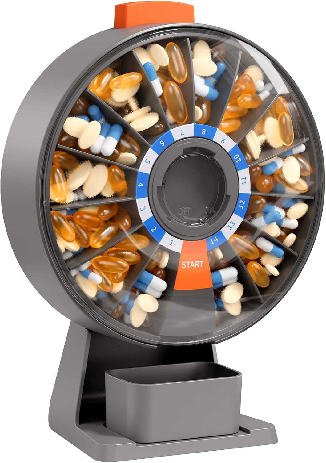 Daviky Pill Dispenser Daily for Easy Medication Management